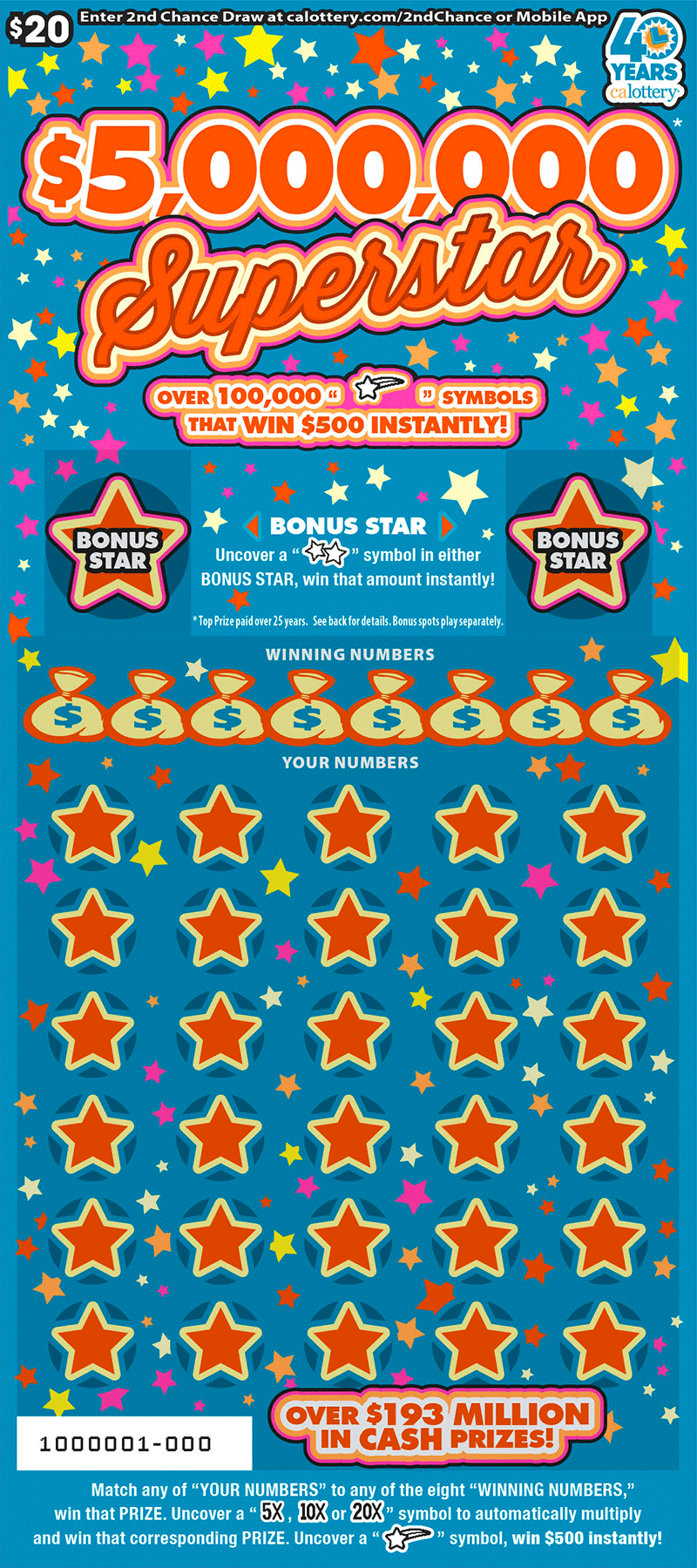 $5,000,000 Superstar