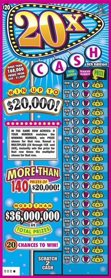 20X Cash 9th Edition