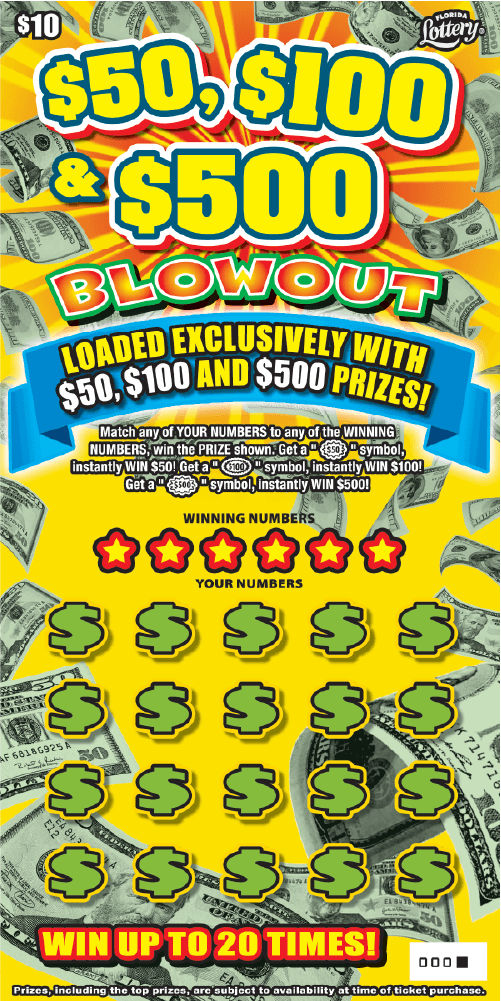 $50, $100 & $500 BLOWOUT