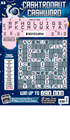 Cashtronaut Cashword