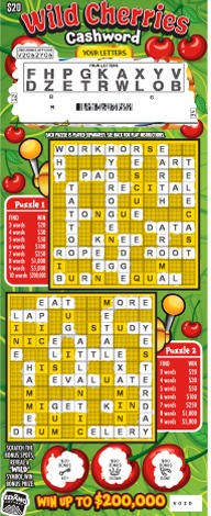 Wild Cherries Cashword
