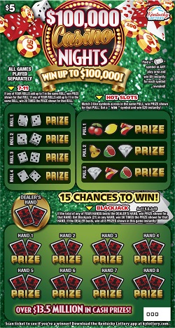 $100,000 Casino Nights