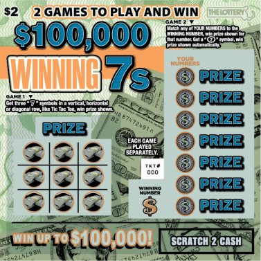 $100,000 WINNING 7s