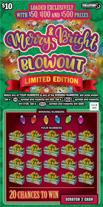 MERRY & BRIGHT BLOWOUT
