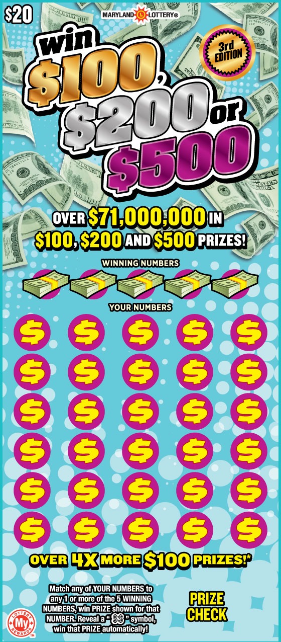 Win $100, $200 or $500