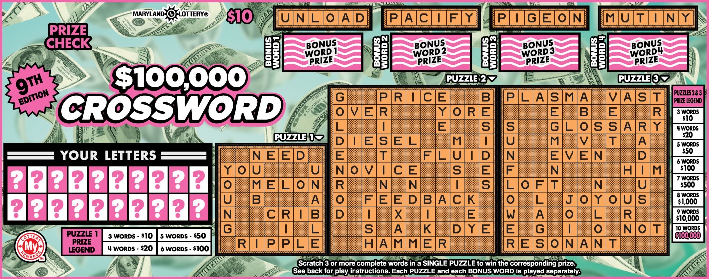 $100,000 Crossword