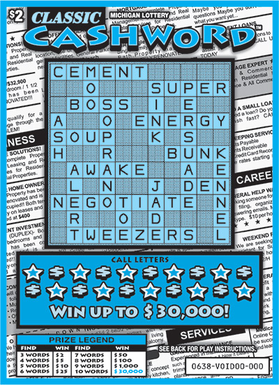 Classic Cashword
