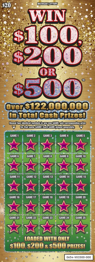 Win $100, $200 or $500