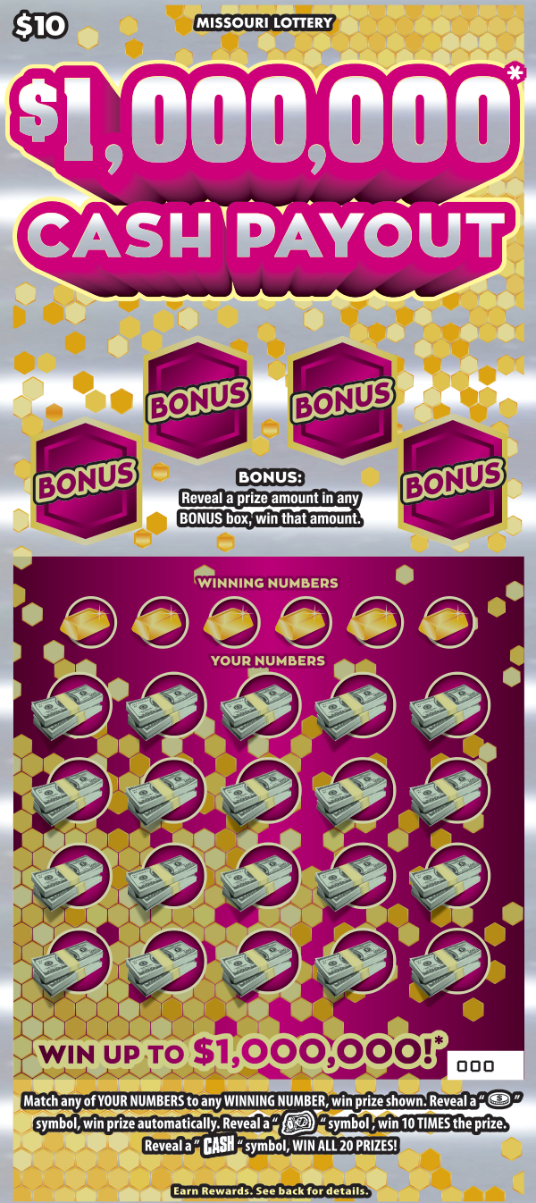 $1,000,000 CASH PAYOUT