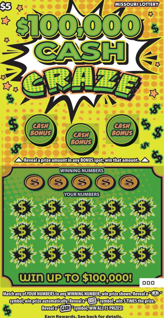 $100,000 CASH CRAZE
