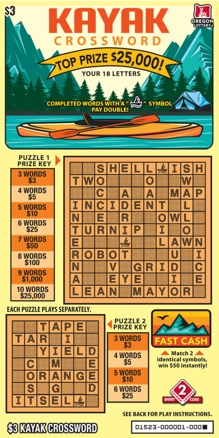 Kayak Crossword