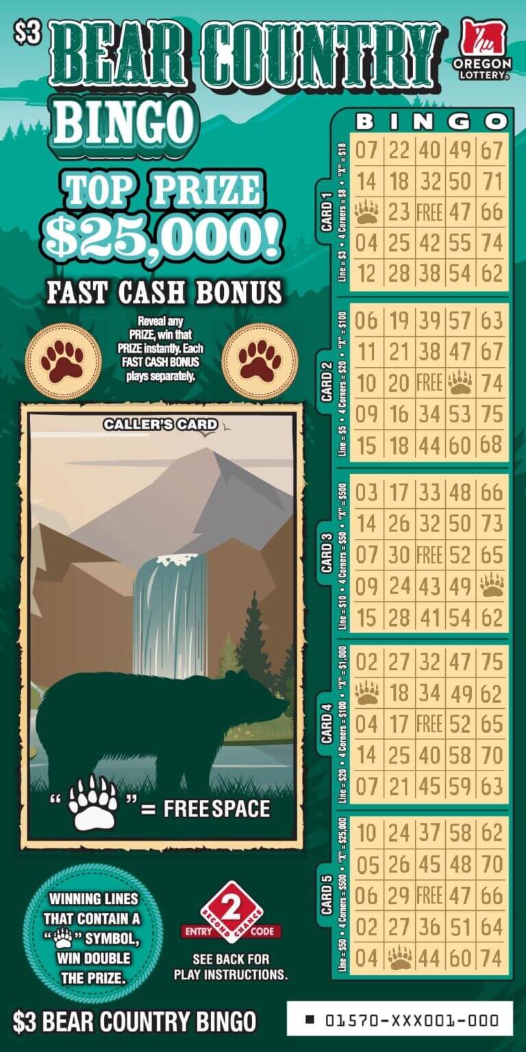 Bear Country Bingo