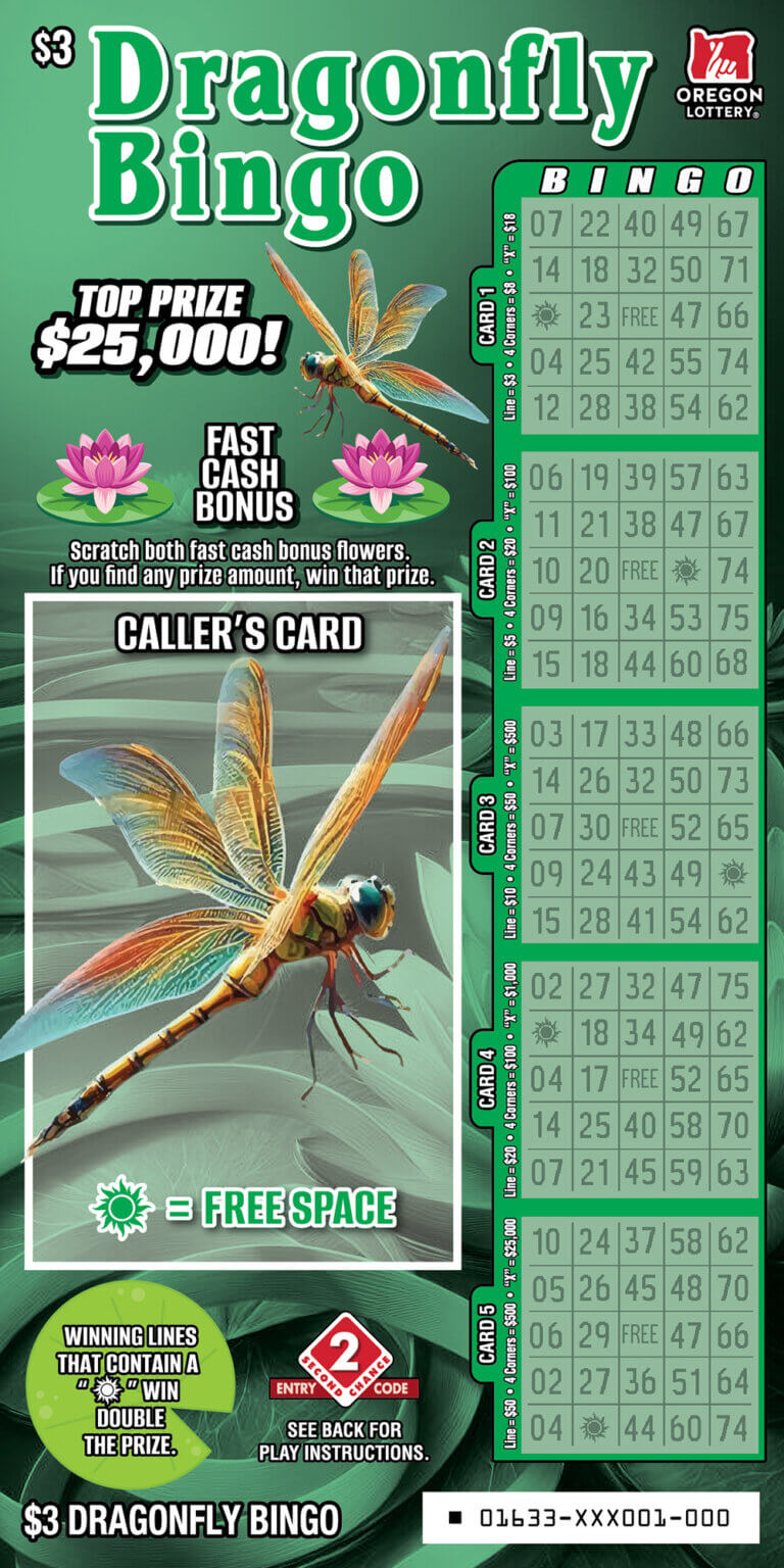 Dragonfly Bingo